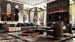 Interior design of a VIP residence in the elite village by Studia 54