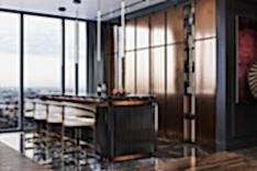 Interior of a luxury super-premium apartment in Moscow City by Studia 54