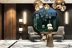 Exclusive penthouse project with terrace by Studia 54