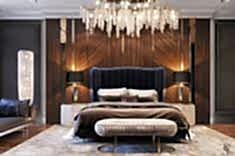 Interior of a luxury super-premium apartment in Moscow City by Studia 54