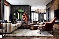 Exclusive penthouse project with terrace by Studia 54