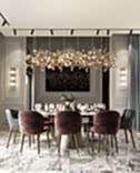 Velvet chairs in a luxurious burgundy hue are custom-made from black wood Velvet chairs in a luxurious burgundy hue are custom-made from black wood