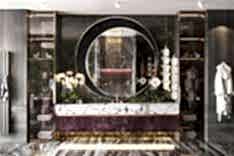 Interior of a luxury super-premium apartment in Moscow City by Studia 54