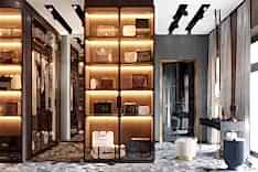Interior design of a VIP residence in the elite village by Studia 54