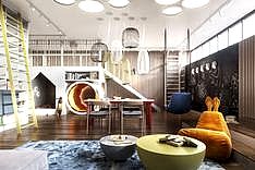 Interior design of a VIP residence in the elite village by Studia 54
