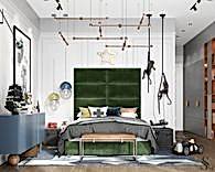 Interior of a luxury super-premium apartment in Moscow City by Studia 54