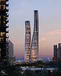 Business class design of a skyscraper in Dubai by Studia 54