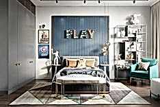 Interior design of a VIP residence in the elite village by Studia 54