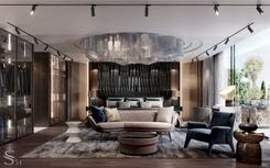Interior design of elite villa in Dubai by Studia 54