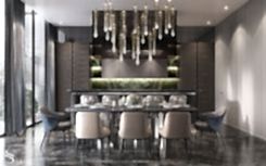 Interior design of a penthouse in Bluewaters by Studia 54
