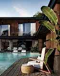 The house has organically become a part of the landscape