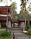 Entrance to the house
