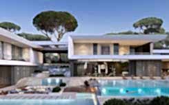 Architectural design of a large luxury villa in Dubai by Studia 54