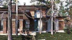 Exclusive project of two-storey mansion in Wright style by Studia 54