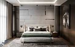 Business class interior by Studia 54 for an apartment in RozaRossa Residential Complex