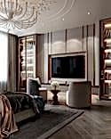 We used parquet in the "herringbone" layout