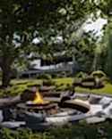Luxury landscape design by Studia 54 in Switzerland