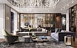Luxury apartment interior by Studia 54 in a premium clubhouse in Moscow