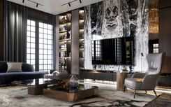 Exclusive interior design of Knightsbridge Private Park apartment by Studia 54
