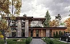 Project of elite mansion in Canada by Studia 54