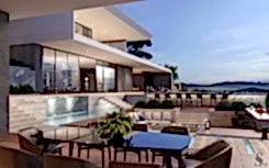 Architectural design of a large luxury villa in Dubai by Studia 54