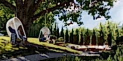 Luxury landscape design by Studia 54 in Switzerland