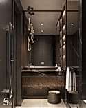 Interior design of an apartment in an elite residential complex by Studia 54
