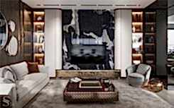 Exclusive design project by Studia 54 for a villa in Croatia