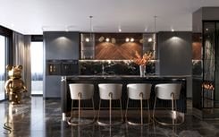 Interior design of luxury apartment by Studia 54