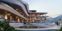 Architectural design of a futuristic villa in Brunei by Studia 54