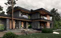 Design of a gorgeous country house by premium architectural bureau Studia 54