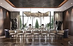 VIP penthouse project with terrace in Nigeria by Studia 54