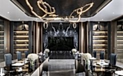 Interior design of a penthouse in Bluewaters by Studia 54