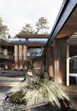 The courtyard became the heart of the architecture