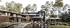 Reconstruction project of a country residence in Kaliningrad by Studia 54