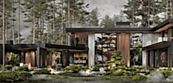 Luxury landscape design for a mansion in Moscow by Studia 54