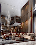 Living room interior on the first floor