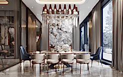Premium turnkey interior for a mansion in Moscow by Studia 54