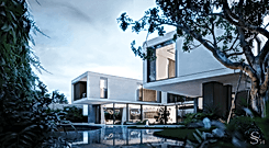 Luxury project of a penthouse with terrace in the UAE by Studia 54