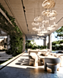 Luxury villas and cottages by Studia 54: project of the house in the Caribbean Sea