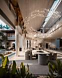 Architectural project of luxury villa with a pool in Kuwait by Studia 54