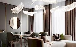 Interior of a flat in the residential complex Institutsky, 16