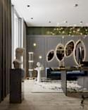 Luxury interior design by Studia 54 for an apartment in Residential Complex