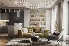 An apartment in the heart of Petrovsky Island