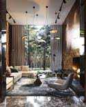 Exclusive interior design project for an expensive restaurant by Studia 54