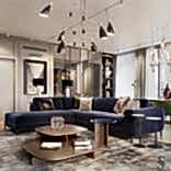 Luxury interior design by Studia 54 for an apartment in Residential Complex