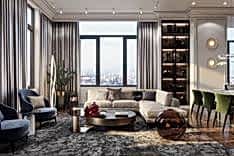 Exquisite apartment interior design in Moscow by Studia 54 Exquisite apartment interior design in Moscow by Studia 54