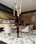 Luxury interior in an apartment in Moscow by Studia 54